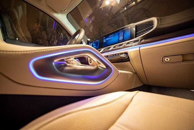 Mercedes-Benz GLC и GLE: внедорожники с яркой подсветкой салона